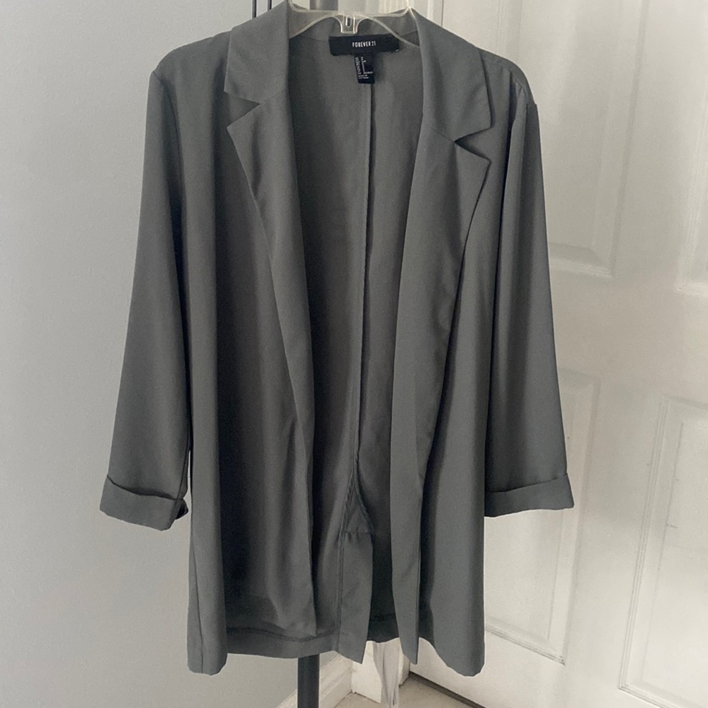 Forever 21 Olive green blazer